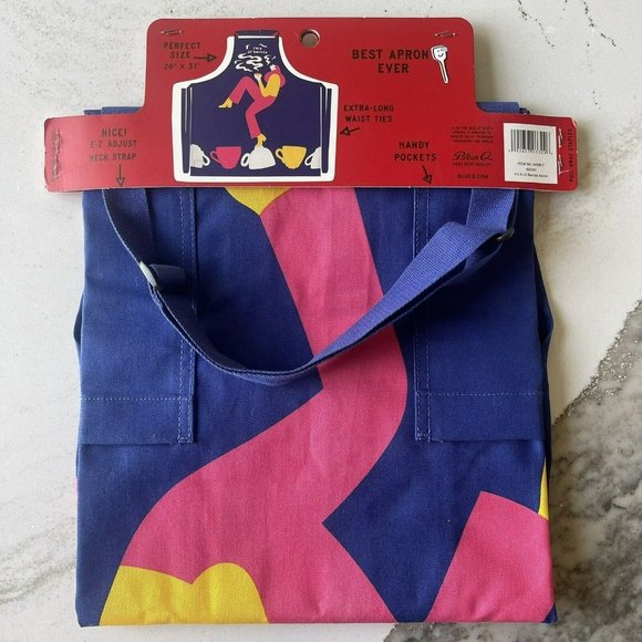 NEW Blue Q Aprons I’m A Lil’ Barista Coffee Cotton Twill Pocket Unisex - Picture 5 of 11